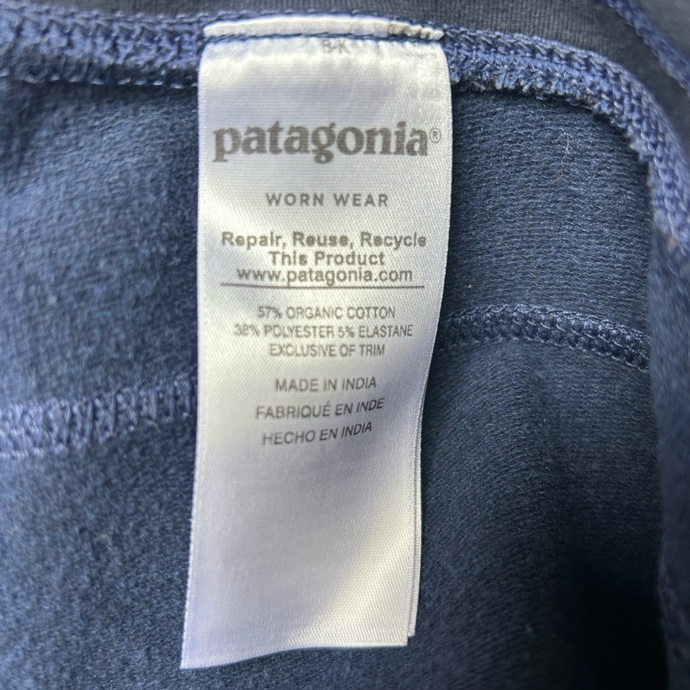 Patagonia Organic Cotton Blend Top - Dark Blue - Picture 4 of 6